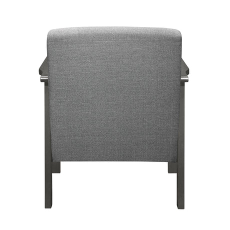 Lewiston Gray Accent Chair - Ornate Home
