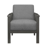 Lewiston Gray Accent Chair - Ornate Home
