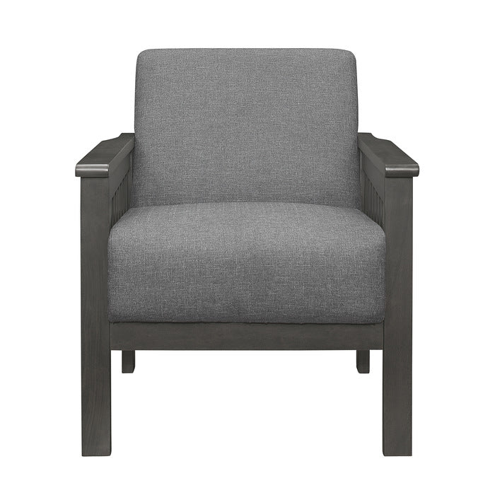 Lewiston Gray Accent Chair - Ornate Home