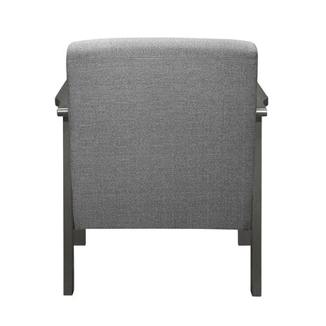 Lewiston Gray Accent Chair - Ornate Home