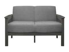 Lewiston Gray Loveseat - Ornate Home