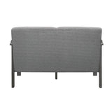 Lewiston Gray Loveseat - Ornate Home