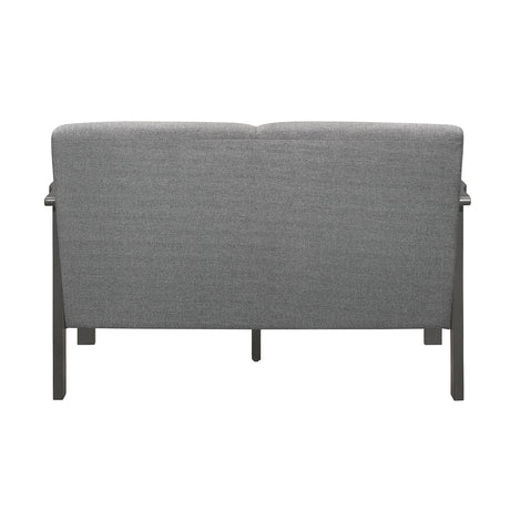 Lewiston Gray Loveseat - Ornate Home