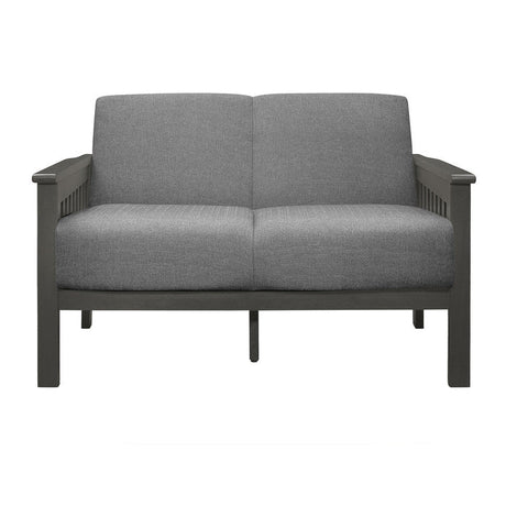 Lewiston Gray Loveseat - Ornate Home