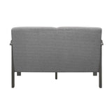 Lewiston Gray Loveseat - Ornate Home