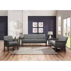Lewiston Gray Loveseat - Ornate Home