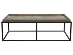 Lex Rustic Oak Coffee Table - Ornate Home