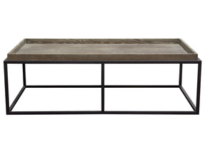 Lex Rustic Oak Coffee Table - Ornate Home
