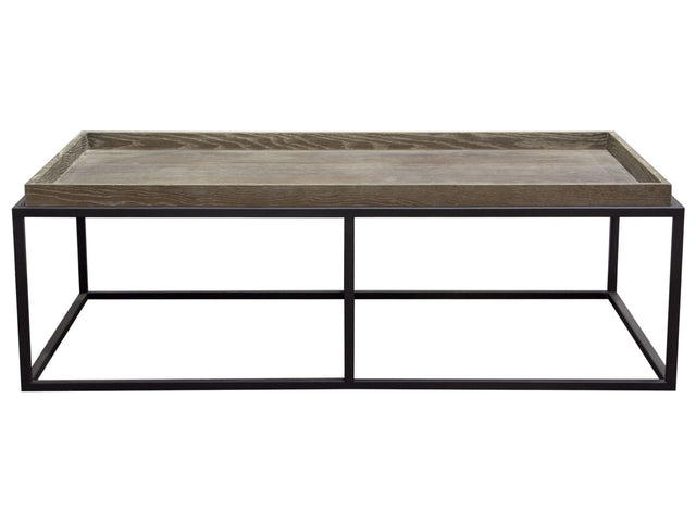 Lex Rustic Oak Coffee Table - Ornate Home