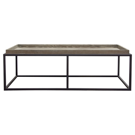 Lex Rustic Oak Coffee Table - Ornate Home