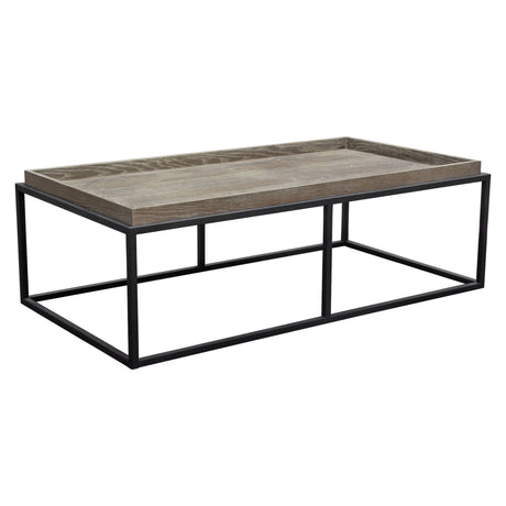 Lex Rustic Oak Coffee Table - Ornate Home