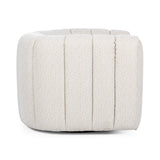 Lexa Cream Swivel Chair - Ornate Home