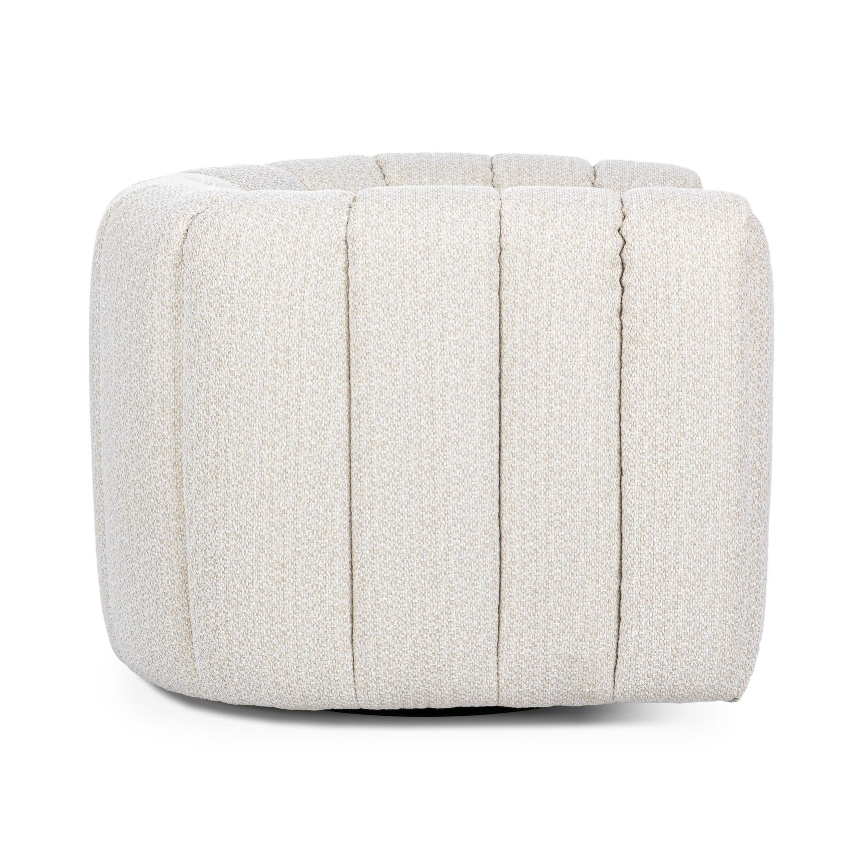 Lexa Cream Swivel Chair - Ornate Home