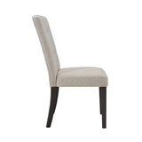 Lexi Beige Tufted Fabric Side Chair (Set of 2) - Ornate Home