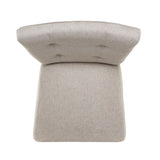 Lexi Beige Tufted Fabric Side Chair (Set of 2) - Ornate Home