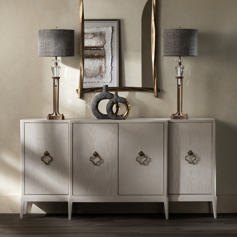 Lexington Beige Four-Door Sideboard - Ornate Home
