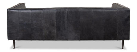 Lexington Grey Sofa Leather - Ornate Home