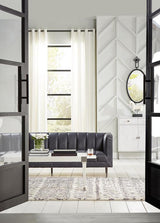 Lexington Grey Sofa Leather - Ornate Home