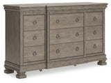 Lexorne Gray Dresser - Ornate Home