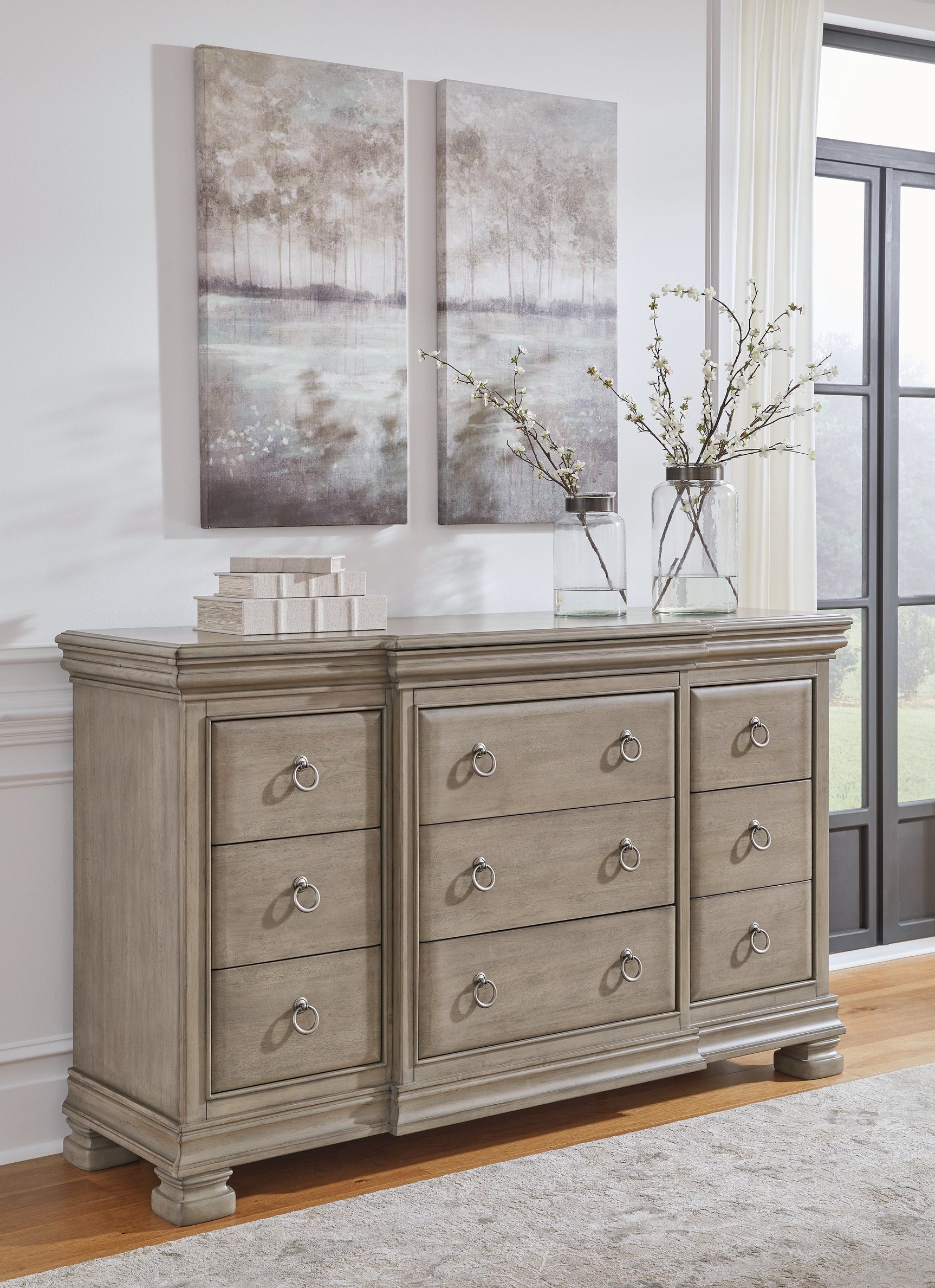 Lexorne Gray Dresser - Ornate Home