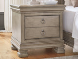 Lexorne Gray Nightstand - Ornate Home