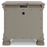 Lexorne Gray Nightstand - Ornate Home