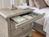 Lexorne Gray Nightstand - Ornate Home