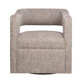Lexy Choco Swivel Accent Chair - Ornate Home