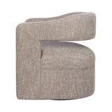 Lexy Choco Swivel Accent Chair - Ornate Home