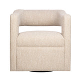 Lexy Natural Swivel Accent Chair - Ornate Home