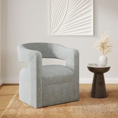 Lexy Spa Swivel Accent Chair - Ornate Home