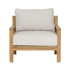 Lexy Taupe/Natural Outdoor Chair - Ornate Home