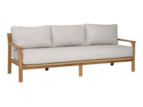 Lexy Taupe/Natural Outdoor Sofa - Ornate Home