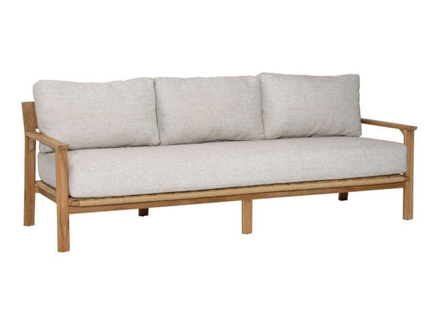 Lexy Taupe/Natural Outdoor Sofa - Ornate Home