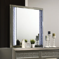 Leyland Dark Gray Queen 4 Piece Bedroom Set - Ornate Home