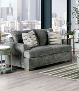Leytonstone Gray Sofa & Loveseat - Ornate Home