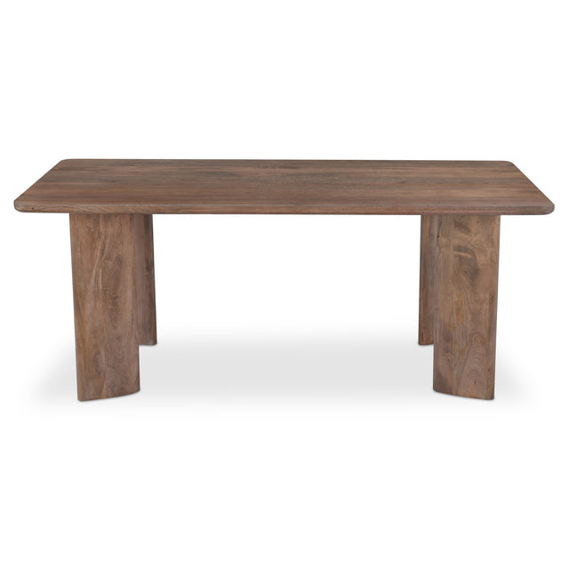 Lia Dark Brown Dining Table - Ornate Home