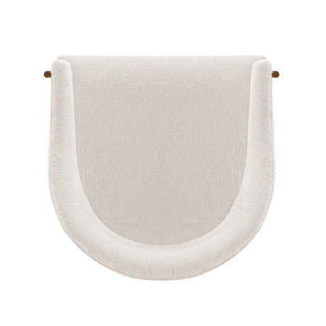 Lia Dining Armchair in Cream (set of 2) - Ornate Home