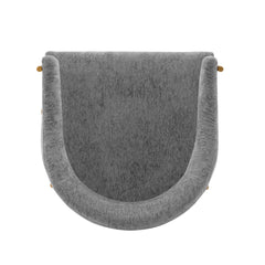 Lia Dining Armchair in Grey (set of 2) - Ornate Home