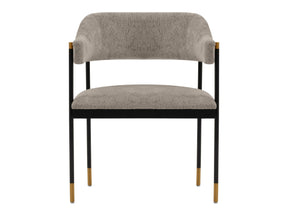 Lia Dining Armchair in Stone - Ornate Home