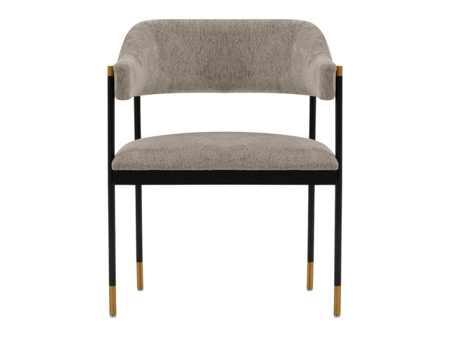 Lia Dining Armchair in Stone - Ornate Home