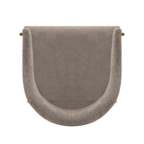 Lia Dining Armchair in Stone (set of 2) - Ornate Home