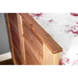 Lia Mahogany Twin Captain Bed - Ornate Home