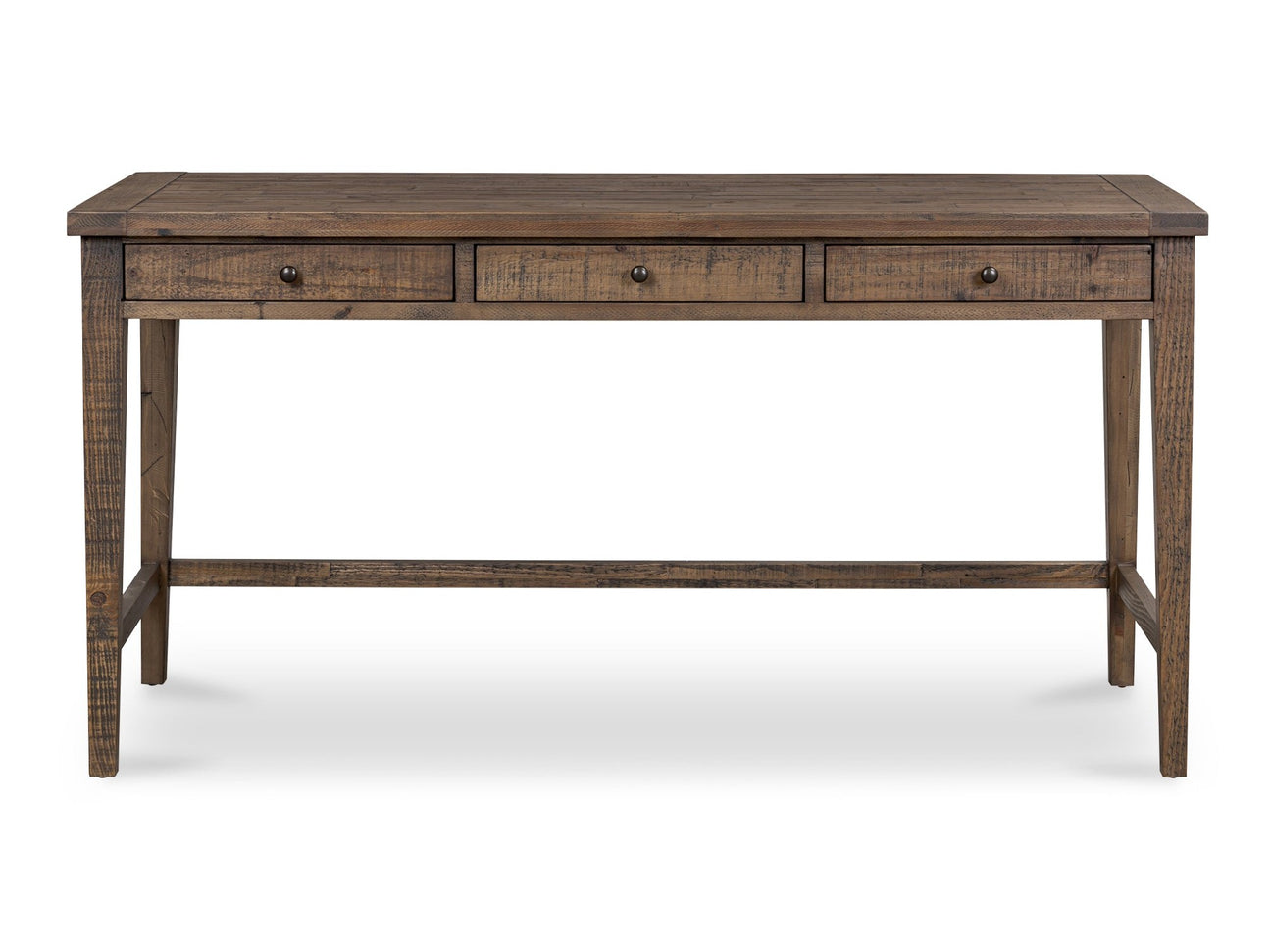 Liam Aged Brown Desk - Ornate Home