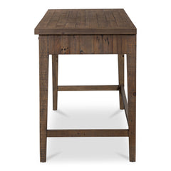 Liam Aged Brown Desk - Ornate Home
