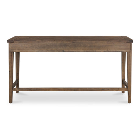 Liam Aged Brown Desk - Ornate Home