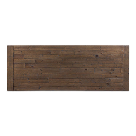 Liam Aged Brown Desk - Ornate Home