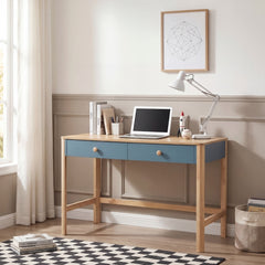 Liam Blue Writing Desk - Ornate Home
