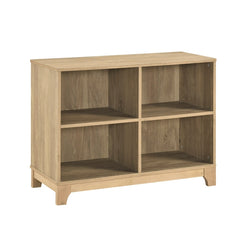 Liam Brown 4 Shelves Bookcase - Ornate Home