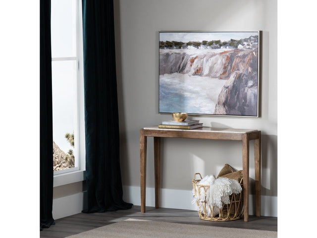 Liam Brown/Cream Console Table - Ornate Home